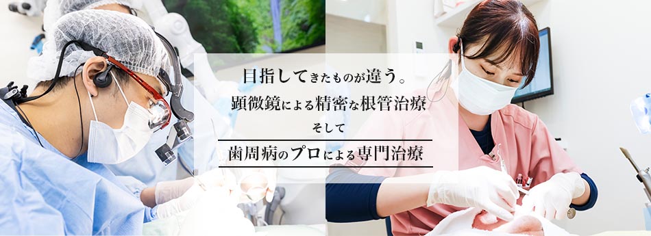 歯周病のプロによる専門治療