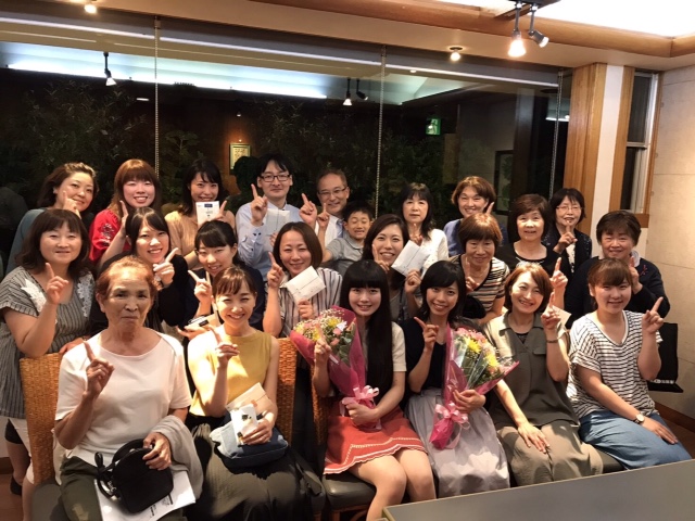 歓送迎会集合写真